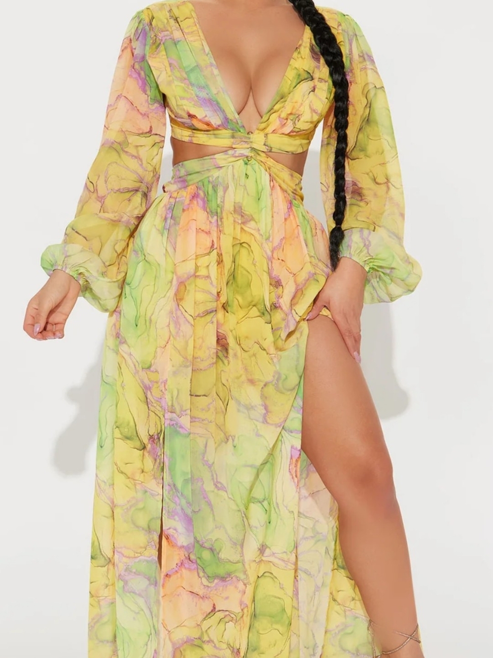 Long Sleeve Maxi Dress